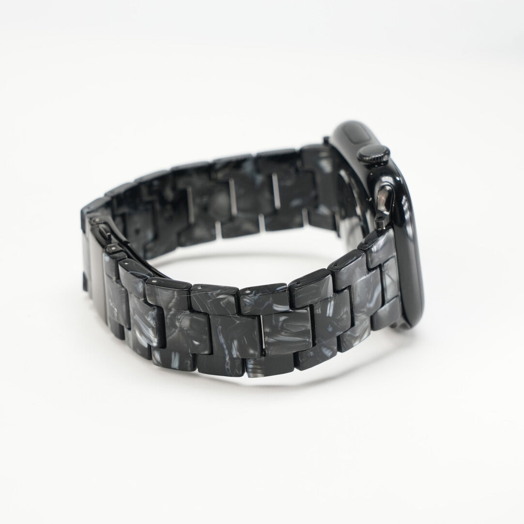 Carrara Marble Resin Link Strap