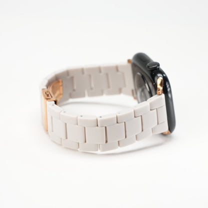 Carrara Marble Resin Link Strap