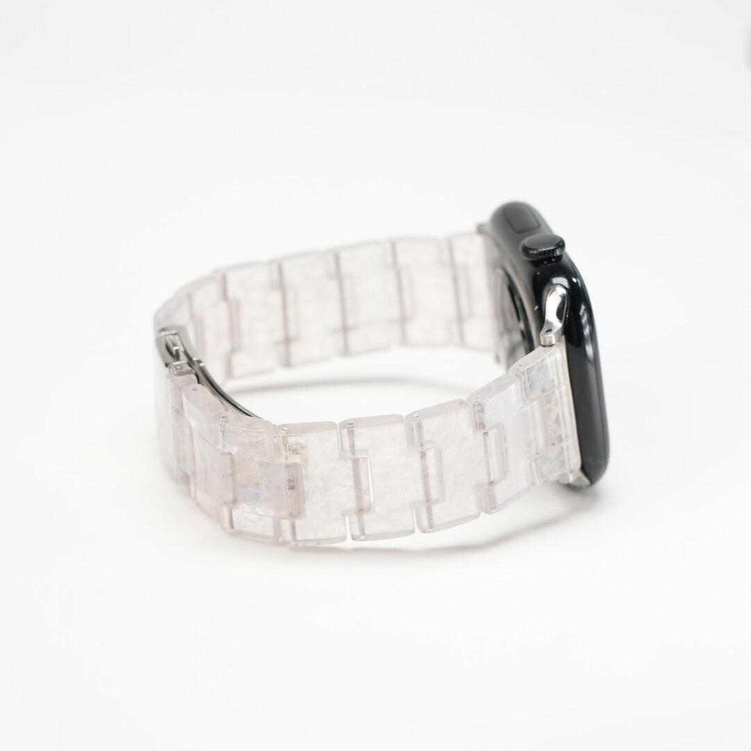 Carrara Marble Resin Link Strap