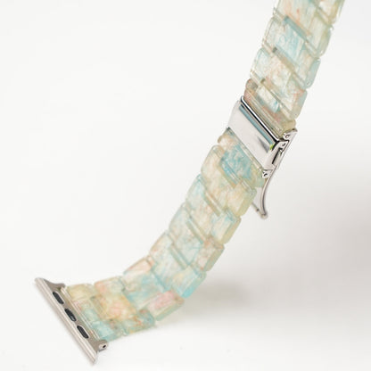 Carrara Marble Resin Link Strap