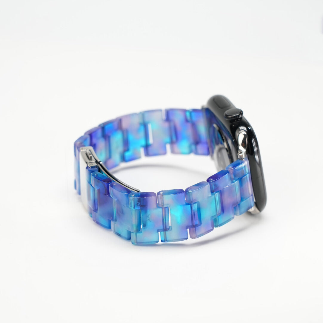 Carrara Marble Resin Link Strap