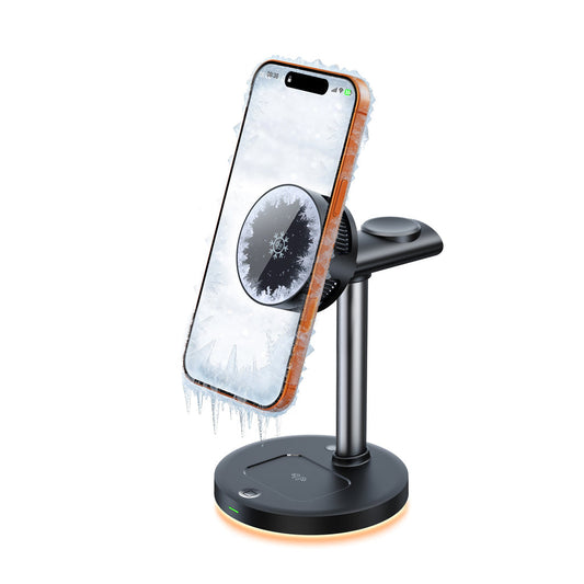 ChillCharge 3-in-1 TEC Cooling Wireless Charging Station