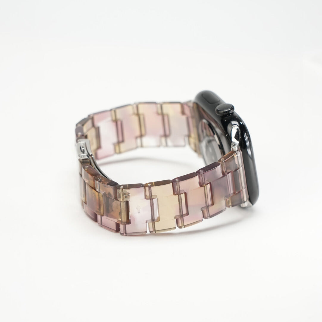 Carrara Marble Resin Link Strap