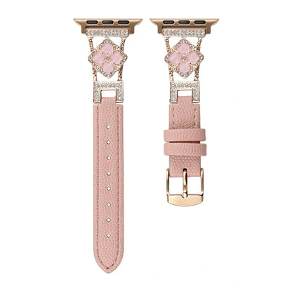 Glitter Leather Strap