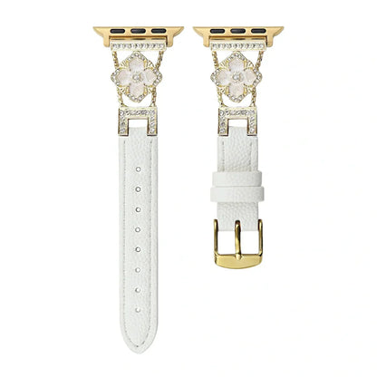 Glitter Leather Strap