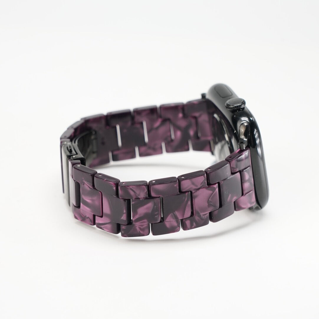 Carrara Marble Resin Link Strap