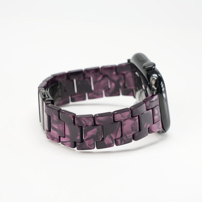 Carrara Marble Resin Link Strap