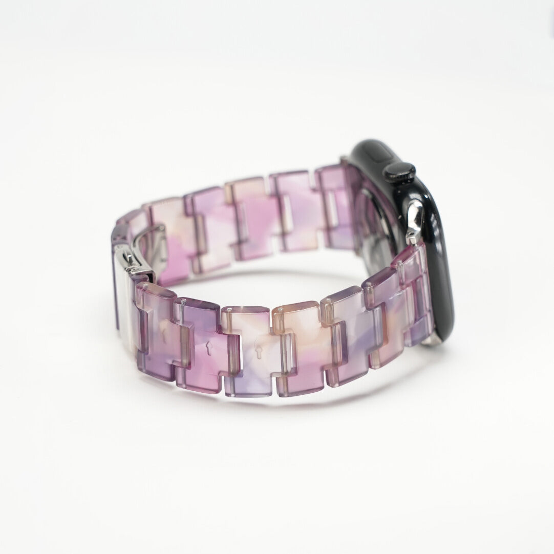 Carrara Marble Resin Link Strap