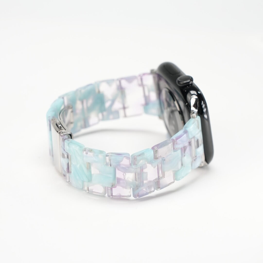 Carrara Marble Resin Link Strap