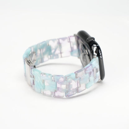 Carrara Marble Resin Link Strap